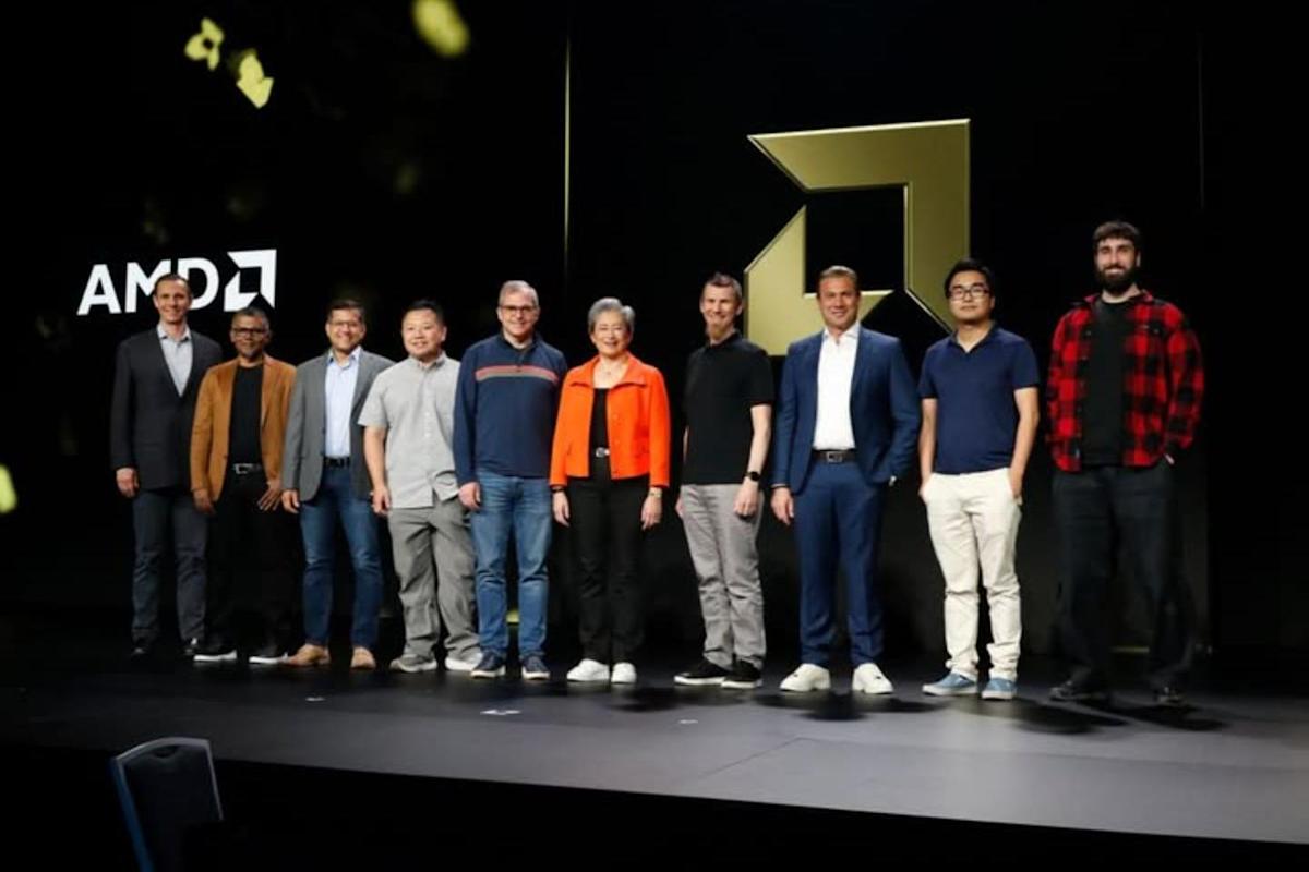 超微CEO蘇姿丰揭露全新AI晶片，OpenAI老闆現身支持